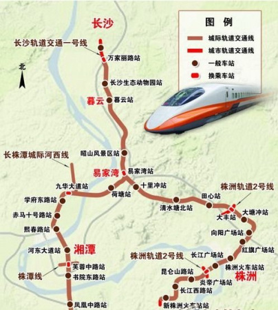 長贛高鐵湖南段社會穩定風險公示，確定引入長沙南站 區域交通新格局初現